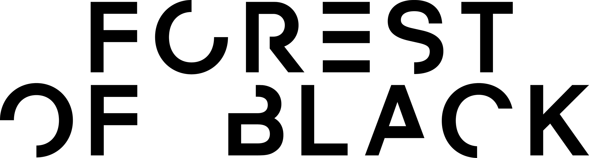 Forest of Black Logo