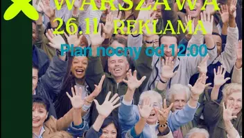 WARSZAWA 26.11 REKLAMA KONCERNU PALIWOWEGO